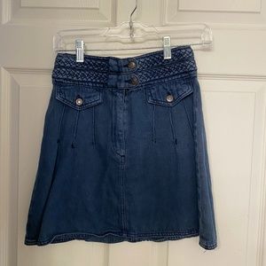 Free People Denim Skirt